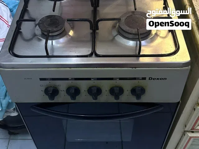 بوتاجاز Dexon عدد 4 عيون مع فرن + أنبوبة غاز ومنظم