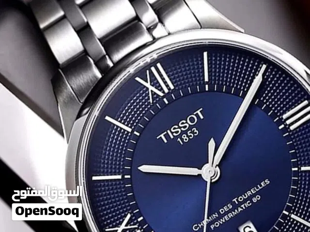 ساعة تيسوت اوتوماتيك كفاله تايم سنتر  اصليه جديده
