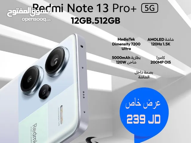 Xiaomi Redmi Note 13 Pro Plus 512 GB in Amman