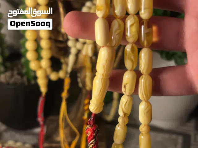 مسبحه كهرب كبس (قشطه بعسل) طبيعي 100%