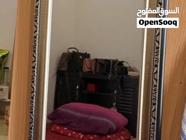 Mirror with black frame