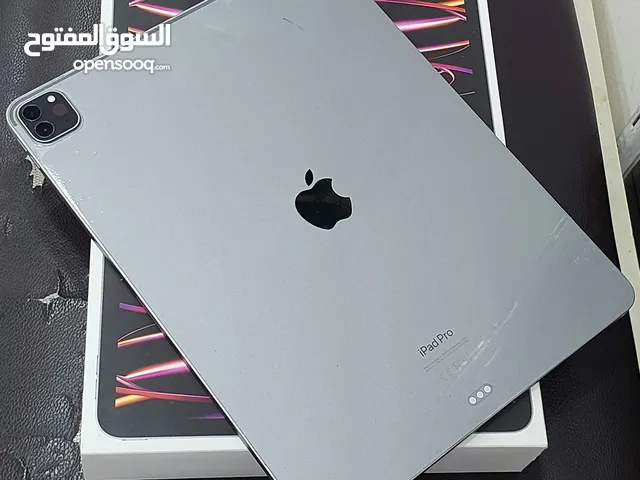 ipad pro M2 6 generation 128gb  12.9inch with clearcort wifi