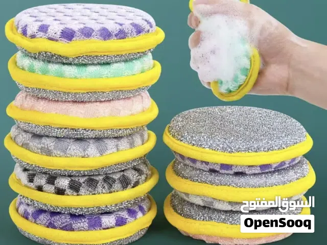 Premium Double-Sided Kitchen Scouring Pads / Cleaning Sponges