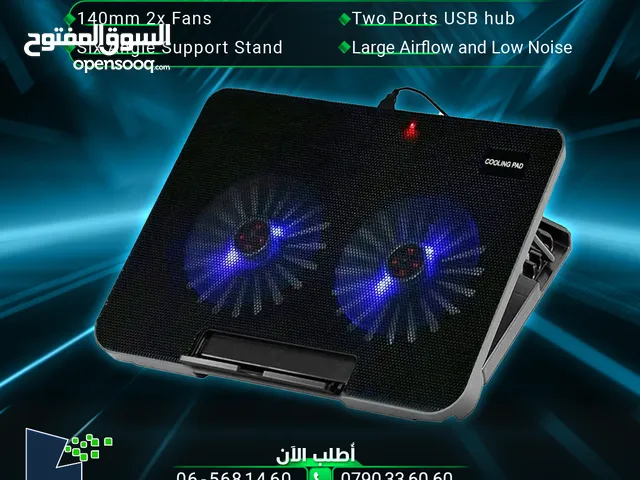 مروحة تبريد قاعده مراوح لابتوب تاب A2 Gaming Cooling Pad