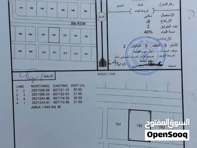 ارض في بركاء الشخاخيط شمال