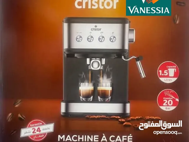 Cafetière cristor 2en1 capsules et bras inox