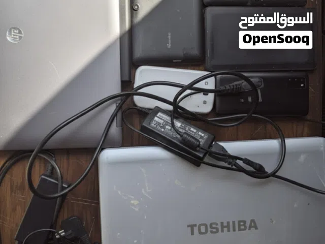 مجموعة أجهزة إلكترونية لقطع الغيار (تشليح) - 7 أجهزة و2 شواحن - حي المروة