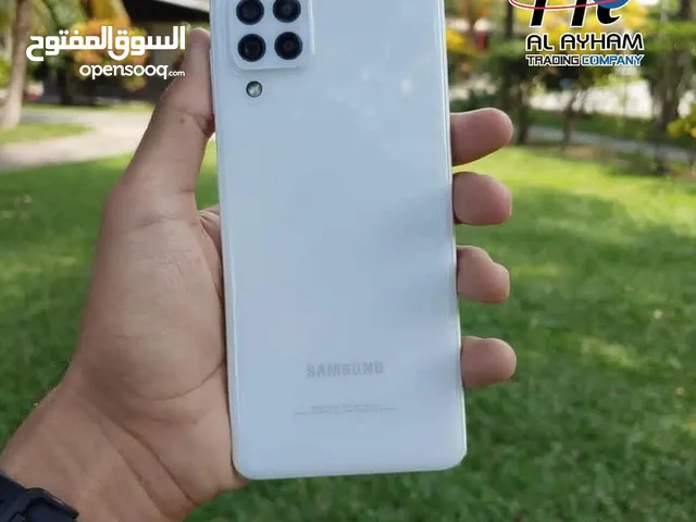 مستعمل اخو الجديد Samsung A22 4G رام 8 جيجا 64 بدون كرتونه هدية كفر ولزقة وشاحن الاصلي متوفر توصيل