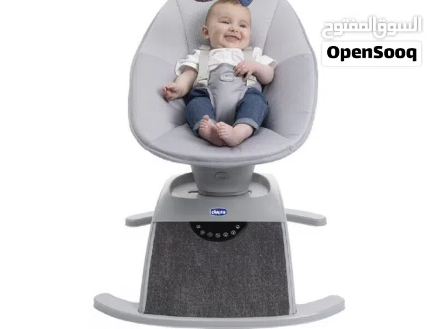 كرسي هزاز أطفال Chicco إلكتروني شبه جديد