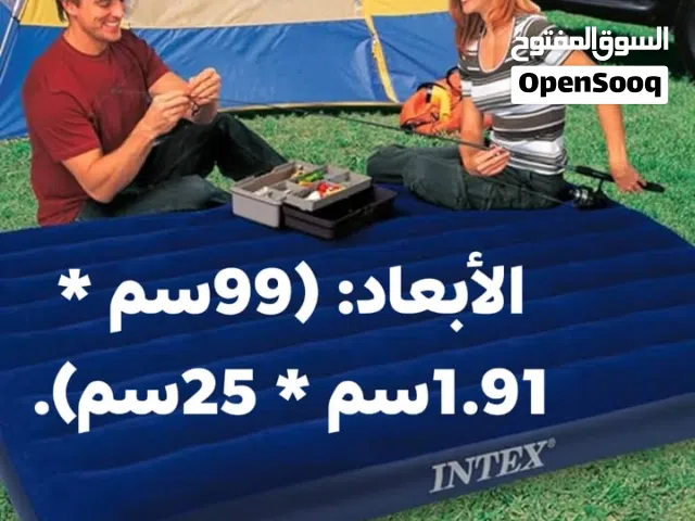 فرشة نفخ انتكس حجم مفرد وربع المقاس عرض 99سم وطول 1.91 سم  للضيوف و للرحلات .