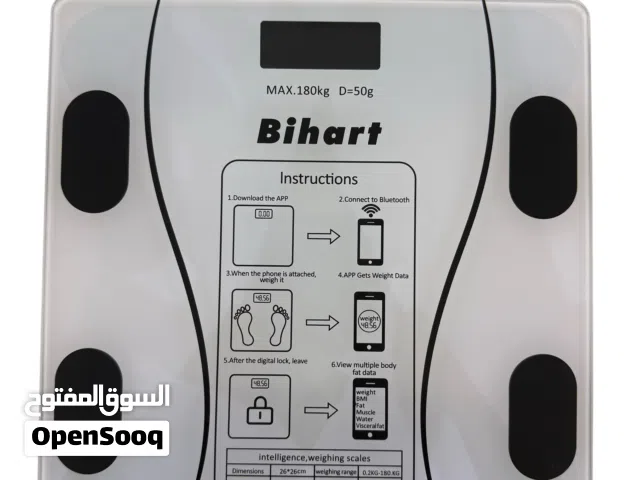 ميزان الكتروني ذكي من Bihart لقياس الوزن مع تطبيق موبايل للتتبع توصيل محافظات