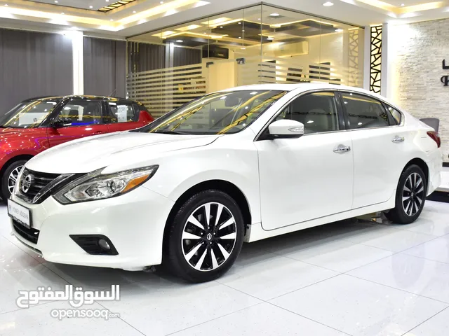 Nissan Altima 2.5 SL ( 2018 Model ) in White Color GCC Specs