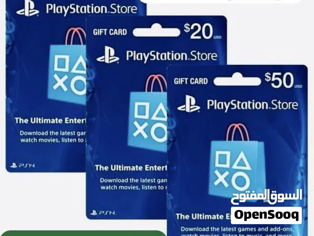 PlayStation Xbox eshop itune pubg Fortnite Amazon Roblex