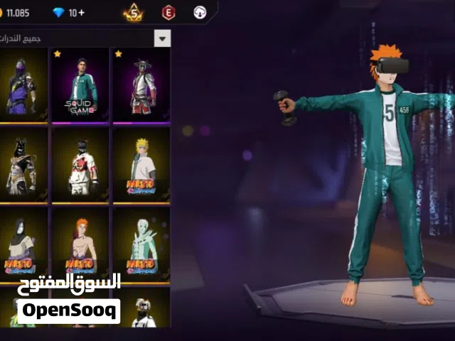 Free Fire Accounts and Characters for Sale in Cairo