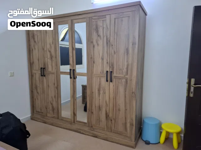 دولاب 6 ابواب وسرير 200×180 هوم سنتر