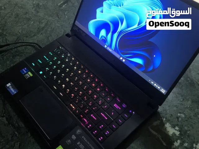 لابتوب MSI GS66 stealth للبيع