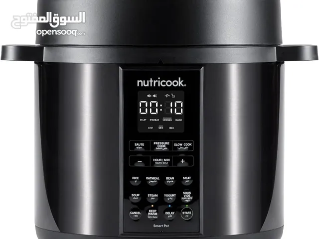 قدر ضغط نوتريكوك 6 لتر Nutricook Smart Pot 2,Liters,9 In 1 Electric Pressure Cooker, Slow cooker