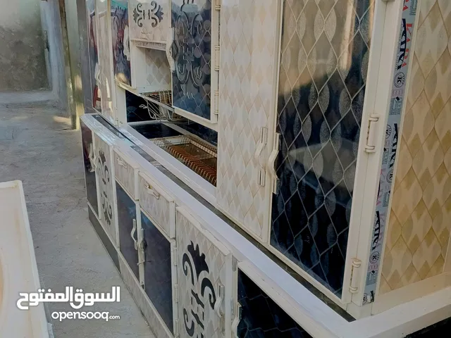 كاونتر ألمنيوم اخو الجديد ثلاث قطع قطعة ارضيه وقطه تعلك وسنك كاونتر الطول 5×5 وسنك 3 متر