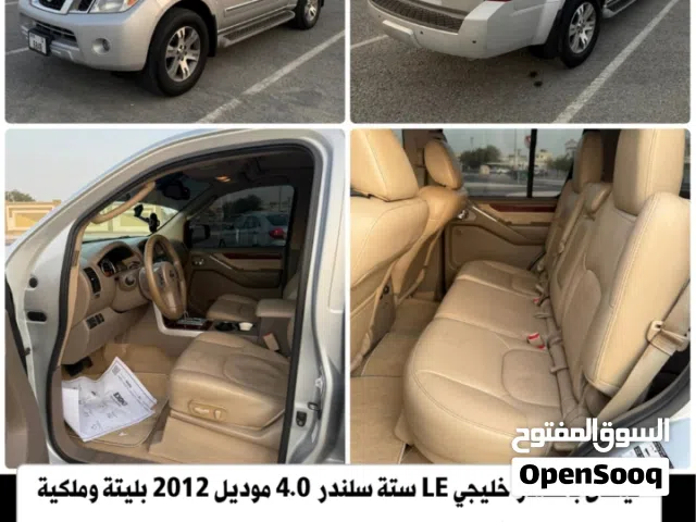 2012 نيسان باثفايندر SL
