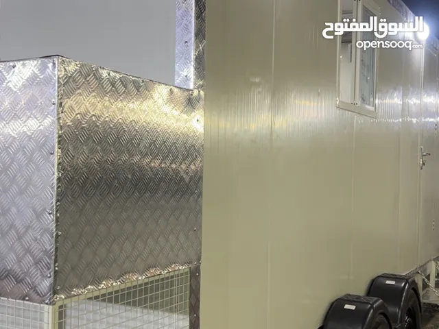 كرفان قلص جديد غير مستخدم (غرفه و حمام /جاهز مع الجرنيتر )