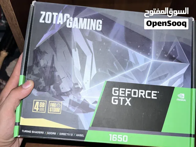 كرت شاشة GTX 1650 4GB