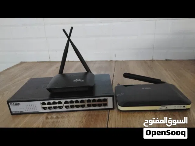 راوترات وموزع شبكه 24 فيشه للبيع