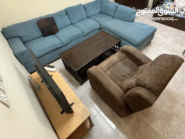 6 seater sofa with recliner ( convertible ) - want to sell asap as shifting in a small house .