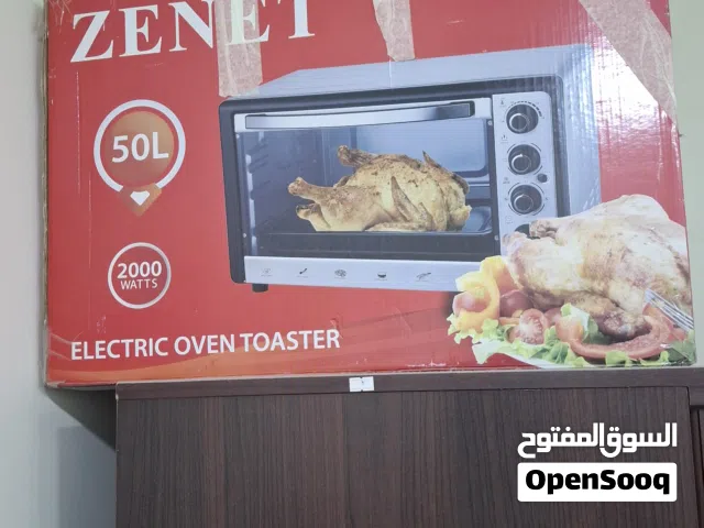 فرن كهربائي زينيت 50 لتر 2000 وات بحالة ممتازة بكل ملحقاته السعر 10 دينار للتفاوض البسيط للسفر