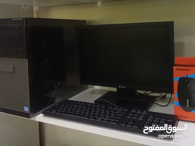 Dell computer full set 420 QR only Intel core i3, 3.30 GHz 8 GB RAM, 500 GB Hard Disk