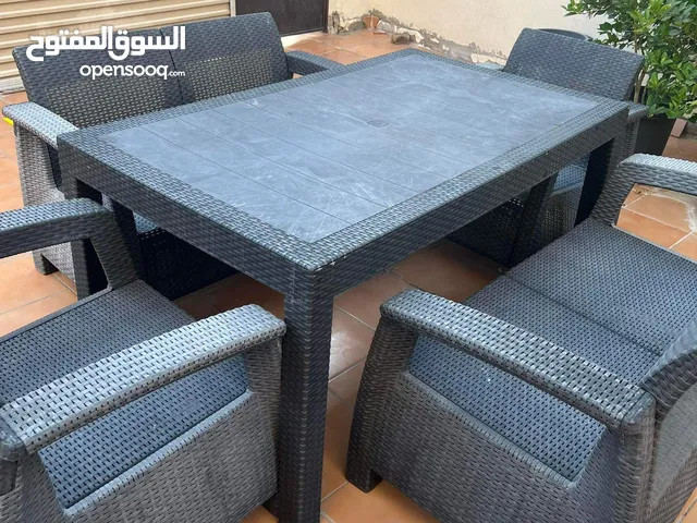 Outdoor 6 seater table set