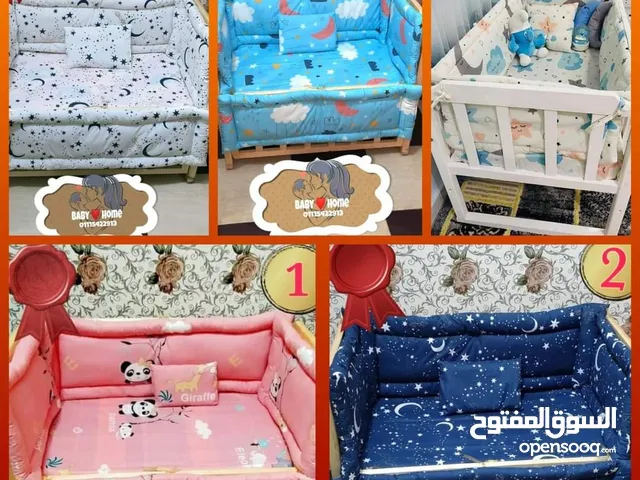 سرير خشب للبيبى