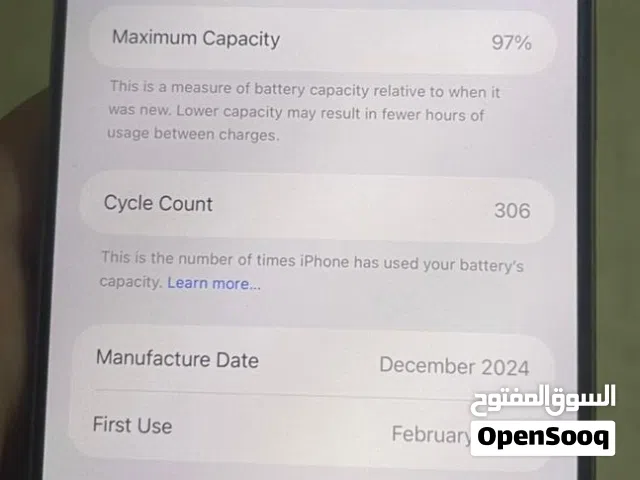 Apple iPhone 16 Pro Max 256 GB in Kasserine