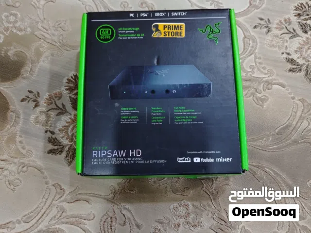 سلام عليكم هذه جهاز مال بثوث يشتغل مع هذه المنصات  PC/PS4/5.XBOX  SWITCH  من شركة RAZER شوف الوصف ..