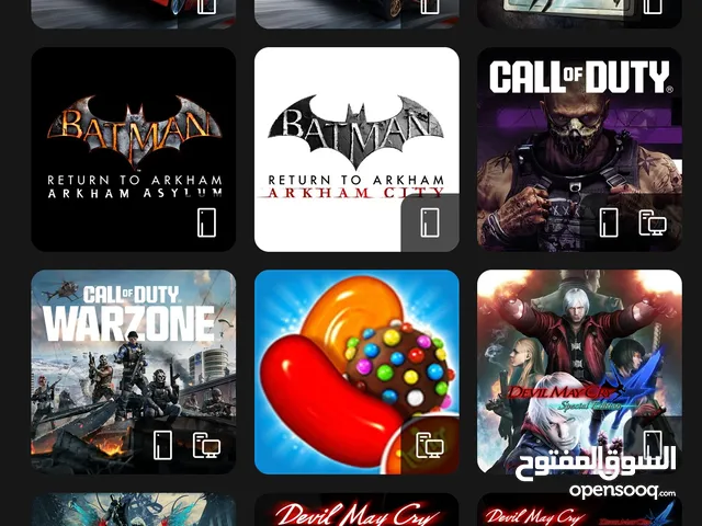 حساب xbox مليان العاب
