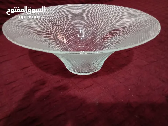 طبق زجاج جديد
