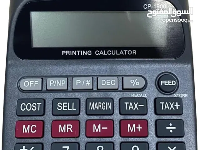 آلة حاسبة طابعة Flamingo CP-1900 (أصلية) بحالة ممتازة للبيع السريع