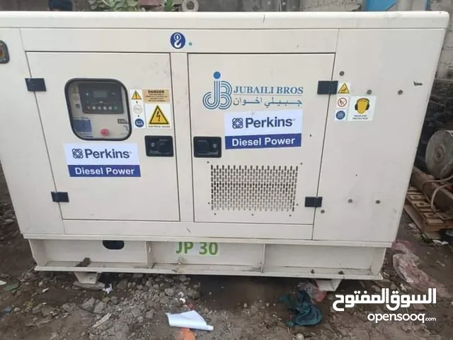 للبيع مولد باركنز 30kvيصفي24kw شبه جديد