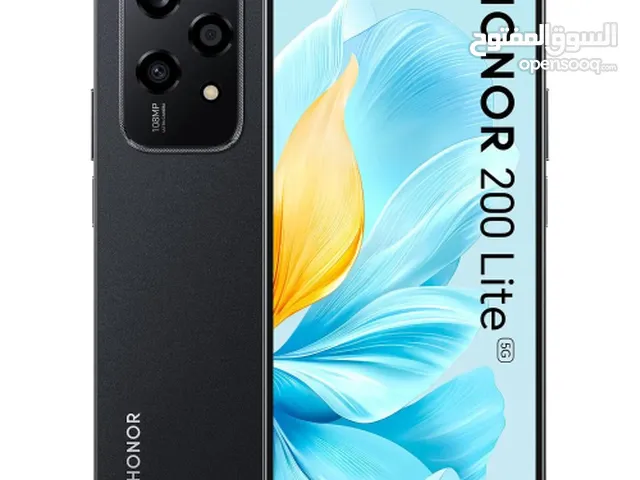 هونر 200 lite honor 200 lite GB 256 RAM 8+8 NFC camera 108