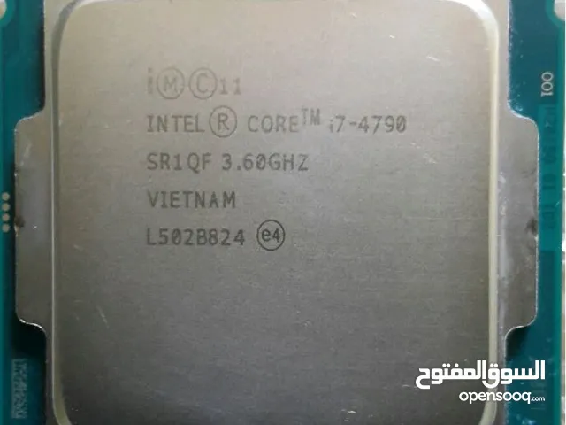 معالج i7 Gen 4790 core للبيع نظيف مافيه شي