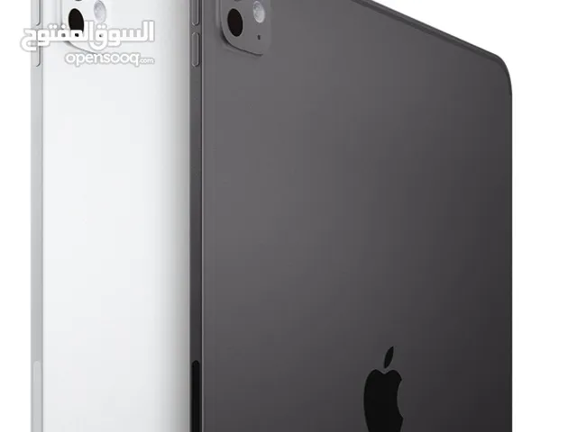 Ipad pro m4 13 inch  WIFI-CELLULAR  256gb  جديد مكفول من شركة ابل