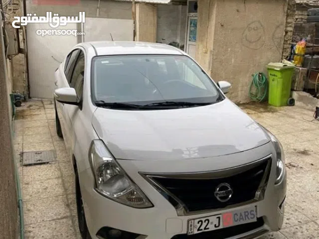 نيسان صني موديل 2023 لون ابيض اربيل  بسمي