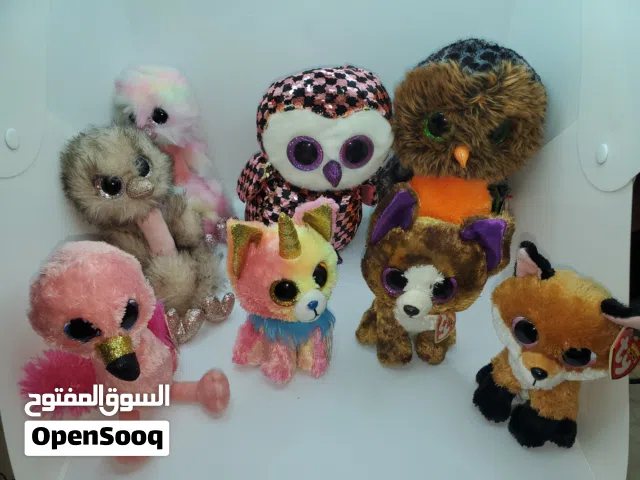حيوانات محشوة من ماركه TY،  الاصليه Ty Beanie Boos plush toys original
