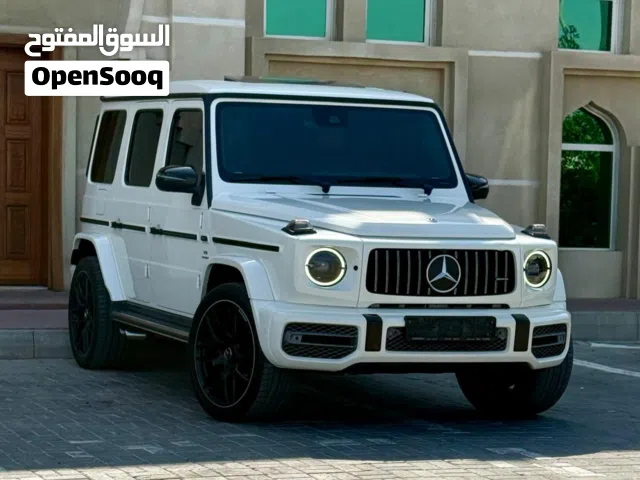 مارسيدس بنز G63 AMG نايت باغج موديل 2019 خليجي بحالة الوكالة صبغ وكالة