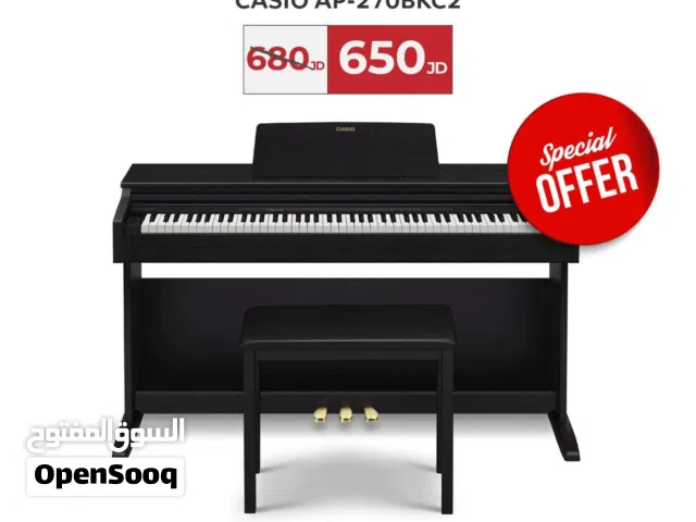 كاسيو بيانو اسود – Casio AP-270 Celviano Digital Piano with Bench – Black