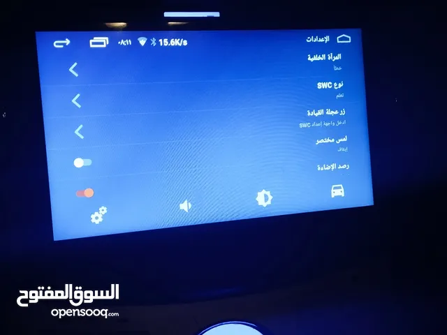 شاشه اندرويد 9انش للبيع فيها تحكم طاره