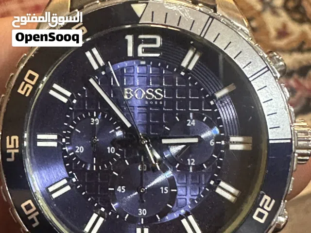 ساعة Boss اصلية جميع المينا شغالة
