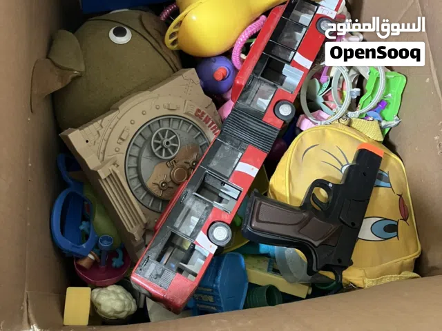 Sea-Sand toys, swimming jackets and boat, stuffed toys, miniature cars, blocks many more