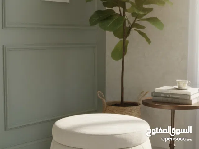 طابورية جلوس  قماش خاولي تركي  الارتفاع 45سم.