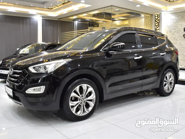 Hyundai SantaFe 4WD 3.3L ( 2014 Model ) in Black Color GCC Specs