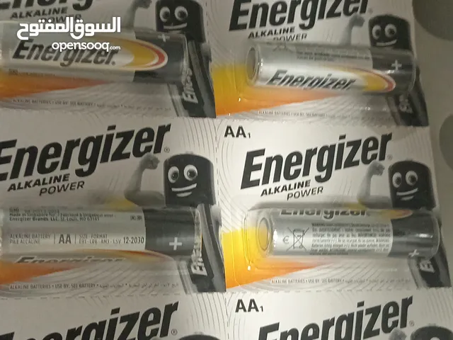 بطاريات Energizer بسعر حرق الخمسه بدينار يوجد 200حبه